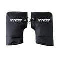 thumbnail image 1 of Motorcycle Handlebar Gloves Windproof Waterproof Motorcycle Mittens Grip Handlebar Muff Black, 1 of 7