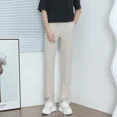 thumbnail image 3 of Pantalones de hombre con boca acampanada y elásticos, de talla grande, clásicos, de verano 2024, de alta calidad, para hombre chino, 3 of 5