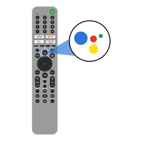 New RMF-TX621U Voice Replace Remote Control Fits for Sony 4Κ8K HD TV XR-55A90J XR-65A90J XR-85Z9J KD-32W800 KD-32W820 KD-32W830 KD-43X74 XR-100X92 XR-55A80J XR-55A83J XR-55A84J XR-65A80J