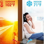 6-Piece Door Sweep Weather Stripping or Door Seal - Under Door Draft Stopper, Soundproof, Windproof, Dustproof, Light & Insect Resistant, Under Door Noise Blocker (12.8 Inches)
