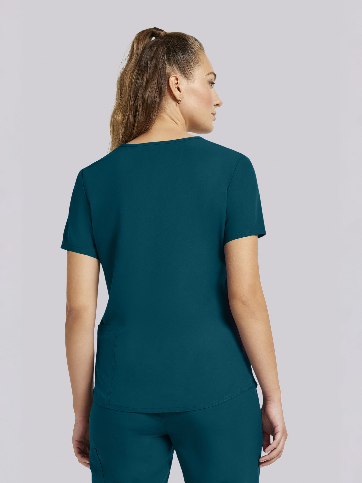 Scrubstar Core Essentials Women’s V-Neck Scrub Top, Sizes XS–3XL