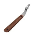 thumbnail image 1 of Abbracc Outil de Raclage de Bord en Cuir Réglable Professionnel en Acier Inoxydable et Bois, 1 of 7