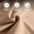 thumbnail image 5 of LAUSAINT HOME 10ft Patio Umbrella, 3-tier Outdoor Umbrellas for Patio Pool Deck Market, Beige, 5 of 11