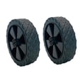 thumbnail image 4 of Kuntesetty 2 Pcs Roues de Remplacement pour Chariot à Main 5 Pouces Pneu en Caoutchouc Solide Haute Performance, 4 of 10