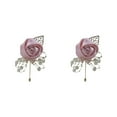 thumbnail image 1 of Redempat Versatile Wedding Brooch Add Classy And Sophisticated Touch To Any Look Modern Minimalist Brooch Pin gold 2Set, 1 of 6