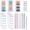726, variant on Sticky Tabs 1050 count Book Tabs with Marker Morandi Page Markers Transparent Sticky Notes Tabs Long Book Markers Tabs Strip Index Tabs for Book Annotation Aesthetic School Supplies