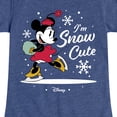 thumbnail image 3 of Disney - I'm Snow Cute - Toddler & Youth Girls Short Sleeve Graphic T-Shirt, 3 of 5