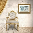 thumbnail image 3 of Rotenberg, Nancy 24x17 Gold Ornate Wood Framed with Double Matting Museum Art Print Titled - AK, Inside Passage Glacier patterns and blue ice, 3 of 4
