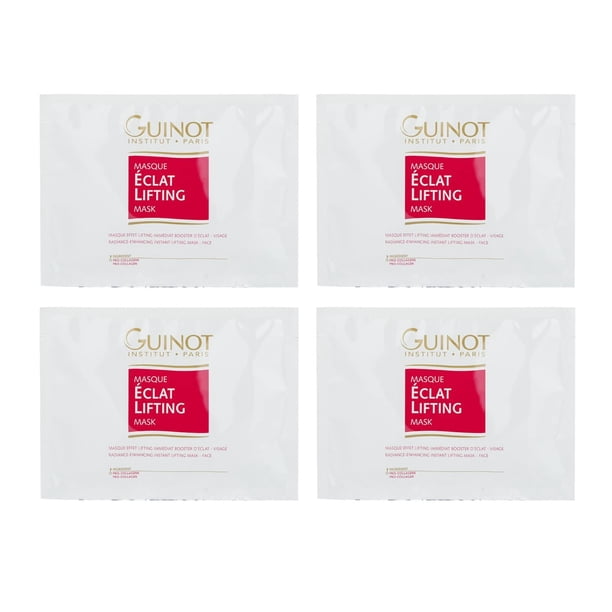 Mascarilla Lifting Guinot 4 Units Tones que ilumina la absorción de la piel