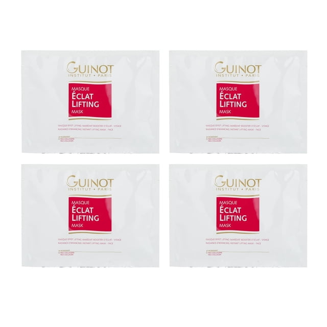 Mascarilla Lifting Guinot 4 Units Tones que ilumina la absorción de la piel