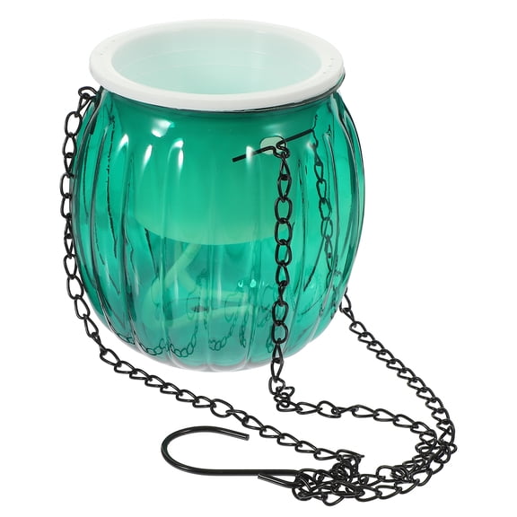 FELTECHELECTR Hanging Planter with Self Watering System Plastic Pot and Cotton Rope for Garden Balcony