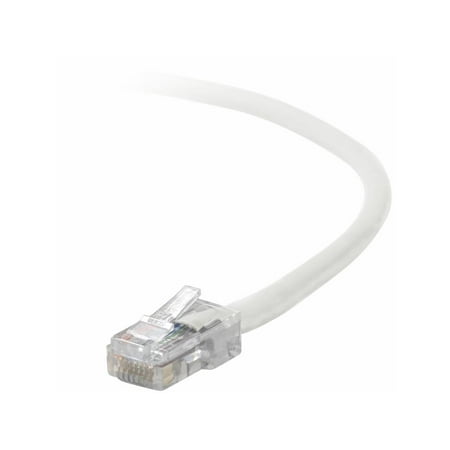 UPC: 0722868192573 | Belkin A3L791-01-WHT-S 1 ft. Cat 5E White CAT 5e RJ45 Patch Cable White Snagless