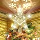 thumbnail image 1 of Árbol de Navidad con luces de estrellas y proyector LED giratorio de copos de nieve, 1 of 5