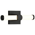thumbnail image 4 of Nuvo Lighting Bowman 12 Inch LED Vanity Matte Black Acrylic Lens, 4 of 5