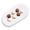 White, variant on Plastic Dining Plate Dessert Tray Fruit Cake Tray Plate Western Steak Kitchen Dish for Wedding Party Dinning Room