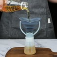 thumbnail image 3 of 3 Pack Kitchen Funnels, Collapsible Silicone Funnels for Filling Bottles, 3 of 4