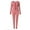 Red, variant on Valentine's Day SEMPAI Women Zipper Long Sleeve Ladies Christmas Printed Jumpsuit Pyjamas Jumpsuits Valentines Day