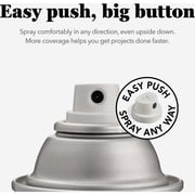 Sherwin Williams R00799 Krylon Rust Tough Spray Paint 15 oz Gloss Black