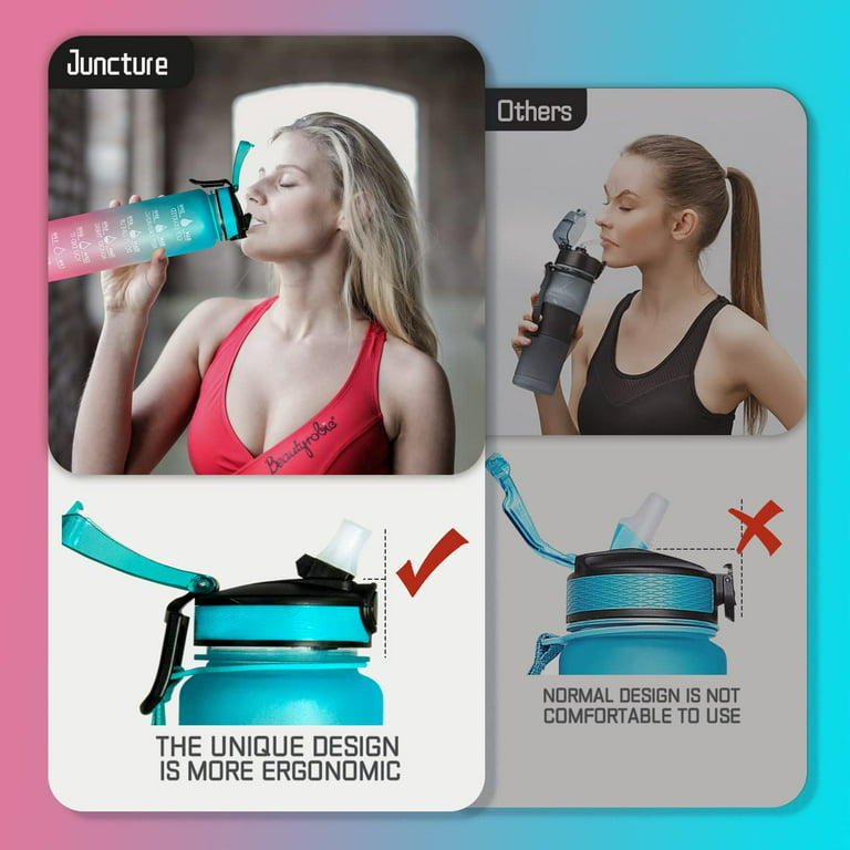 2L Leak-Proof BPA-Free Sport Motivational 3 in 1 Fitness Water Bottle Set -  China 3 in 1 Water Bottle and Water Bottle price