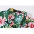 thumbnail image 4 of SSLR Hawaiian Shirts for Men Dress Shirt Button Down Shirt Floral Long Sleeve Shirt, 4 of 8
