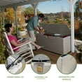 thumbnail image 4 of Lifetime New Outdoor Polyethylene Deck Box and Bench 130 Gal., Tan (60040), 4 of 11