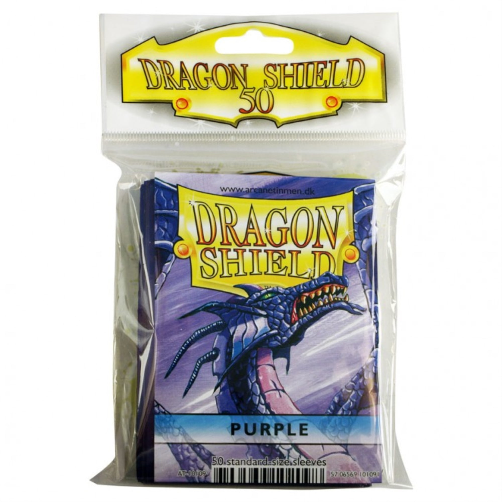 Dragon Shield Card Supplies STANDARD Card Sleeves Purple 50 Count Multi- Colored - Walmart.com