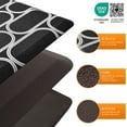 thumbnail image 6 of ZOPZO Kitchen Comfort Support Floor Mat, Black, 17 x 60, Non Slip Rug for Standing Tasks with Easy Wipe Clean Surface, 6 of 9
