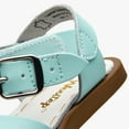 thumbnail image 4 of Weestep Girls Boys Hook and Loop Leather Classic Water Sandal(5 Toddler, Teal), 4 of 8