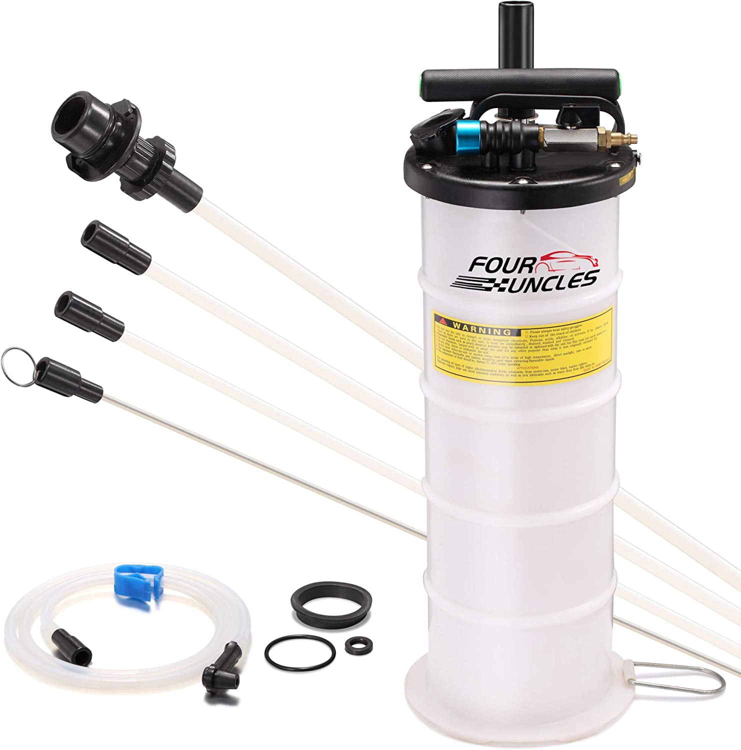 MotoMaster Manual Automotive Fluid Extractor with Automatic Shut-off Valve,  6.5-L