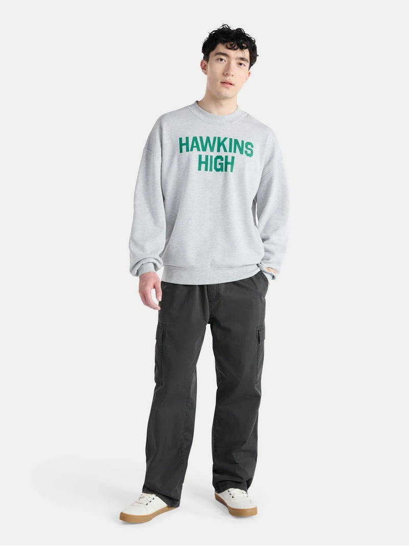 Netflix Stranger Things Hawkins High Graphic Sweatshirt from No
