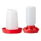 thumbnail image 3 of Comedero para aves de corral de 1kg y bebedero para de 1,5l, Kits de iniciación, equipo de alimentación para aves de corral, comedero para pa, 3 of 8