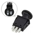 thumbnail image 1 of GLFILL Equipment Repair Black Blade Clutch Switch 8 Terminal Design 7.7 * 4.3 * 3.8cm Operates At 9-16VDC Secure Connection, 1 of 9