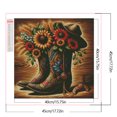thumbnail image 3 of 5D DIY Cuadrado Taladro Diamante Pintura Animal Kit Del Arte 45x55cm, 3 of 9
