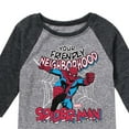 thumbnail image 3 of Marvel Spider-Man - Friendly Neighborhood - Toddler And Youth Raglan, 3 of 4