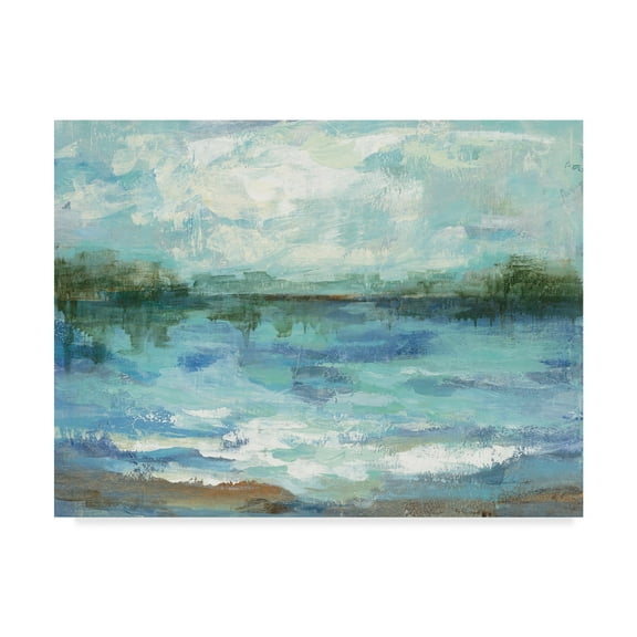 Trademark Fine Art 'Mirrored Sky Crop' Canvas Art by Silvia Vassileva