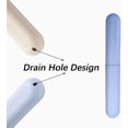 thumbnail image 2 of 2pcs Toothbrush Cover, Wheat Stalk, Portable Toothbrush Cover, Toothbrush Head Protective Cover for Travel, Home, 2 of 4