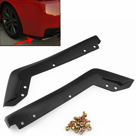Xenon Rear Valance - For 2015-2016 Subaru Impreza WRX Sti Rear Bumper Spat Aprons Valance Lip Black