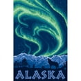 thumbnail image 2 of CafePress - Alaska Northern Lights Mugs - 11 oz Ceramic Mug - Novelty Coffee Tea Cup, 2 of 4