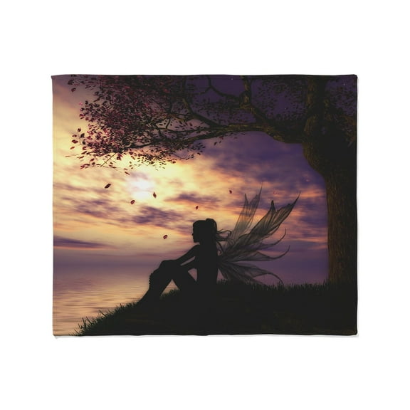 CafePress - The Dreamer Fairy / - Soft Fleece Throw Blanket, 50"x60" for All Ages