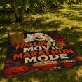 thumbnail image 7 of autumn celebration Movie Marathon Night Haunted House Scene Carved, Warm Flannel Blanket for Living Room and Reading Nook, Festive autumn celebration Scene, Art Lovers autumn celebration Gift, 7 of 7
