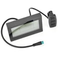 thumbnail image 2 of Sonducket Medidor de pantalla LCD eléctrico de plástico KT-LCD3 con conector impermeable para modificación de bicicleta Ciclismo Sonducket OD003795-00, 2 of 6