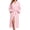 A Pink, variant on UVN Long Robes for Women Long Sleeve Kimono Bathrobe Waffle Knit Wrap Robe Soft Cozy Lightweight Sleepwear Nightgown with Pockets