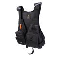 thumbnail image 2 of facefd Universal Kayak Canoe Sailing Fishing Life Jacket Buoyancy Aid Black, 2 of 9