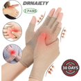 thumbnail image 2 of 2 Paires de Gants de Compression pour Arthrite, pour Arthrite, Rhumatoïde, Arthrite, Douleur du Canal Carpien, Gants de Compression pour Arthrite pour Femmes & Hommes, Glov, 2 of 5