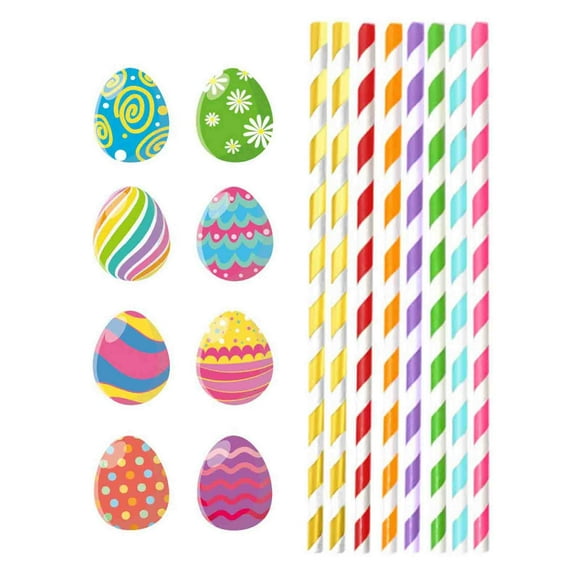 Cake Decorating Supplies,Easter Eggs Decorating Supplies Straw Inserts Easter Cake Inserts,Cake Decorating Set,Easter Egg Decorating,Easter Cake Decorations