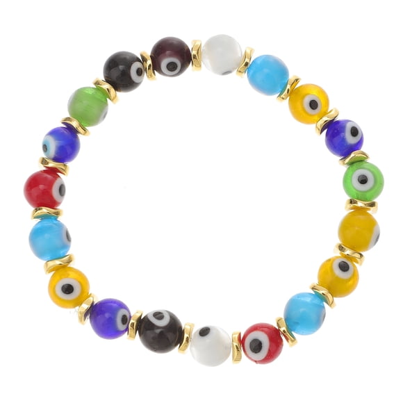 Pulsera de ojo malvado elástico regalos de joyería mal de ojo para mujeres niños niñas
