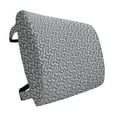 thumbnail image 1 of Abstract Lumbar Pillow, Continuous Semi Circles in Greyscale Tones Squama Style, Soft Back Cushion for Office Chairs with Adjustable Straps, 14" x 13", Pale Taupe Dark Grey, by Ambesonne, 1 of 7