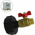 thumbnail image 4 of IBC Tote Adapter For 1000 Liters, Fine Flow Control & Leakproof Coarse Thread Garden Hose Adapter, 4 of 5