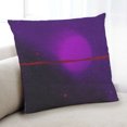 thumbnail image 1 of Ahgly Company Color Focus Purple Coussin d'Intérieur, 18 Pouces par 18 Pouces, 1 of 6
