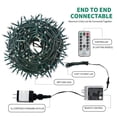 thumbnail image 2 of Cadena de luces navideñas MZD8391 32 m 300 LED que cambian de color, 2 of 9